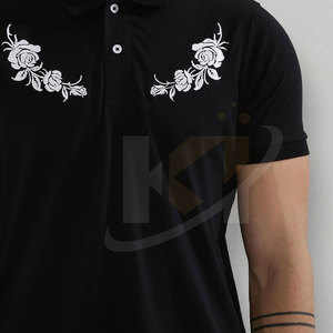 Design personnalisé Vente en gros Évacuation de l'humidité Polo T Shirt Fabricant pakistanais Polo à broderie durable - Product Image 5