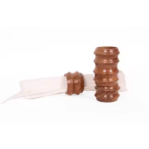 Anneaux de serviette en bois personnalisés avec texte, mariage, écologiques, faits à la main, tendance, ensembles de décoration de table, prix très avantageux - Product Image 6