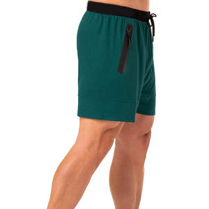 Pantalones Cortos Deportivos para Hombre, Estilo Urbano, Cintura Alta con Cordón, para Gimnasio, Entrenamiento Atlético, Fisicoculturismo, Fitness, Baloncesto, Malla Transpirable - Product Image 3