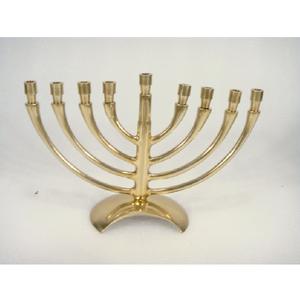 Nouvelle variété de menorah Hanoucca en aluminium, taille standard, anti-ternissement, chandelier juif à 9 branches et porte-bougie - Product Image 3