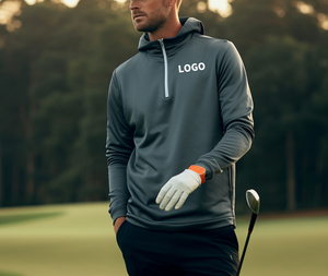 ... Sudadera CON CAPUCHA DE GOLF Golo de manga larga ligera para hombres con capucha Ajuste cómodo Ideal para viajes de entrenamiento y uso al aire libre - Product Image 4