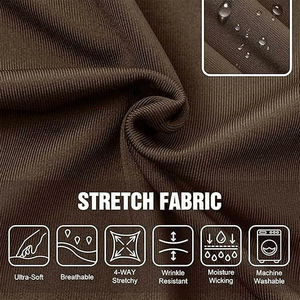 Uniforme de Enfermera de Diseño Personalizado para Mujer, Color Marrón, Corte Ajustado, Tela Elástica, Uniforme de Enfermera para Uso Hospitalario - Product Image 6