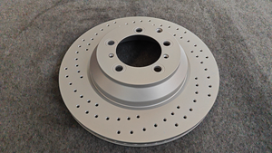 Disque de frein en céramique carbone entièrement revêtu et percé, <span class=keywords><strong>prix</strong></span> de gros, OE34116887398 pour ROLLS-ROYCE CULLINAN 2018- PORSCHE CAYENNE 9YA - Product Image 5
