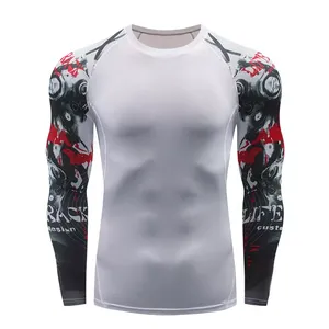 Meilleure qualité plaine hommes éruption garde hiver élégant personnalisé blanc haute qualité à manches longues Rush garde pour hommes - Product Image 2