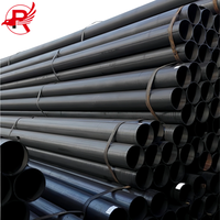 Tuyau rond en acier au carbone de haute qualité, grade A53, conforme aux normes ASTM et API, pour la forage pétrolier, longueur 6m, laminé à chaud, épaisseur 1-10mm, soudable