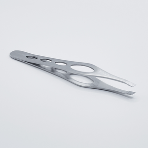 Pince à sourcils à pointe inclinée de la meilleure qualité avec finition polie Nouveau design - Product Image 5