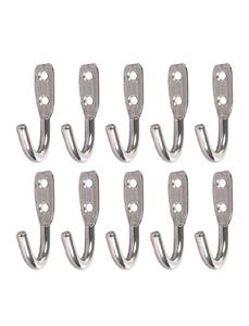 industrial factory sale Stainless Steel Unbreakable J Type <b>Hook</b> <b>Bathroom</b> Cloth Hanger Wall <b>Hook</b> <b>Door</b> Robe - Product Image 3