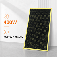 Fournisseur de panneaux chauffants en carbone à tension personnalisée 12V 24V 110V 220V, plaque chauffante infrarouge