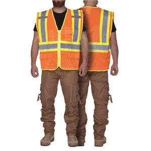 Gilet de travail robuste en tissu respirant avec plusieurs poches à outils Gilet de travail en vente en ligne - Product Image 2