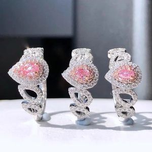 Bague en or 18 carats avec diamant en forme de cœur de 0,5 ct, plaqué rhodium, bijoux fins pour femme, idéale pour mariage, fiançailles, soirée, excellente idée cadeau - Product Image 4