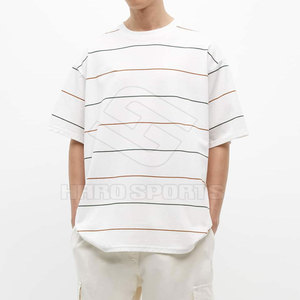 Chemises de mode pour hommes T-shirt surdimensionné Logo personnalisé T-shirts surdimensionnés impression T-shirt noir T-shirts pour hommes de haute qualité - Product Image 6