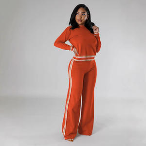 PASUXI Ensemble <span class=keywords><strong>Femme</strong></span> Décontracté à Capuche Deux Pièces Manches Longues Automne Hiver, Survêtement Vêtement de Détente - Product Image 4