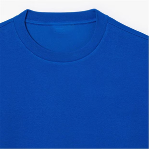 Jersey azul de ajuste relajado de diseño personalizado OEM, sudadera duradera para deportes al aire libre, sudadera de estilo moderno - Product Image 2