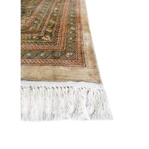 Alfombra de Lana Anudada a Mano Aalam Verde Pae-6068 con Patrón Floral Rectangular para Decoración de Sala de Estar, Tamaño 9x12 para Adolescentes - Product Image 4