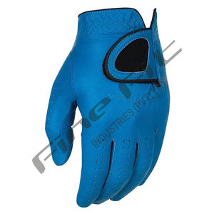 Vente en gros Gants de golf en peau de mouton Respirant Résistant à l'humidité Antidérapant Poignée souple Gants en cuir véritable pour hommes et femmes - Product Image 3