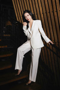 Pantalones Elegantes de Verano para Mujer, Colección Dreamy, con Aroma a Jazmín, Transpirables, de Lana/Poliéster Ecológico, Alta Calidad, ODM - Product Image 4