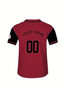 Venta al por Mayor de Camisetas de Fútbol Unisex Personalizadas, 100% Poliéster, Secado Rápido, Transpirables, Impresión de Logotipo Personalizado, Logotipo Cosido, Bajo MOQ - Product Image 2