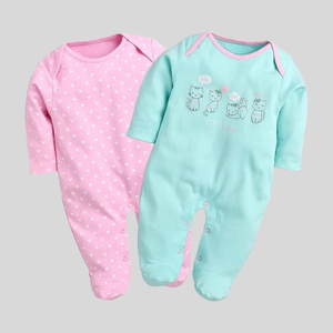 Combinaisons pour bébés filles en spandex/fibre de bambou avec boutons-pression, vêtements pour nourrissons et tout-petits, vente en gros en usine OEM - Product Image 6