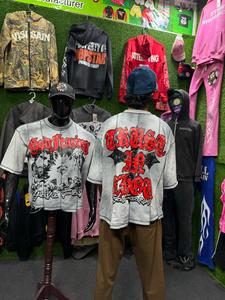 T-shirt à manches courtes col rond en coton 100% de qualité supérieure, coupe classique, vêtements décontractés pour hommes, respirant, séchage rapide, tendance - Product Image 3