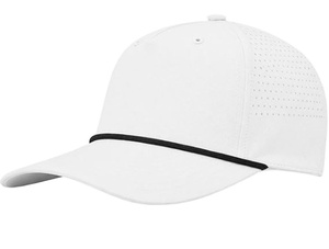 Unisex 100% Polyester Dobby 6-Panel Deep Crown Baseball Cap Silver Copper Buckle Adjustable Unstructured Dad Hat for Outdoor - Product Image 5