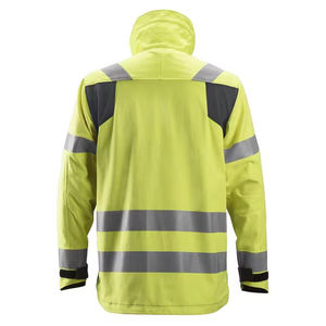 Precio barato multifunción a prueba de viento Softshell chaquetas de seguridad impermeable reflectante Softshell chaqueta duradera con cremallera chaqueta de seguridad - Product Image 2