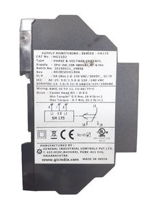 High Power 5A Miniature AC/DC Voltage Monitoring 1NC Copper Contact <b>Relay</b> 240V SM175 MG21D2 GIC - Product Image 5
