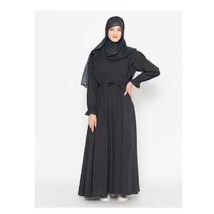 Abaya 2024 <b>Islamic</b> <b>Clothing</b> Womens Dress Fashion Elegant Satin Plus Abaya EID Outfit Dubai Abaya Women Muslim Dress - Product Image 1