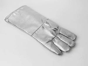 Gants de soudage MIG en cuir fendu et grain de vache anti-chaleur personnalisés à usage intensif Gants de sécurité pour le pouce et la paume renforcés - Product Image 3