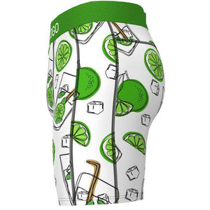 OEM Manufacturer's High Quality Breathable Polyester <b>Boxer</b> <b>Shorts</b> Customized Elastic Waist Stretch Band Solid Pattern Men's - Product Image 5