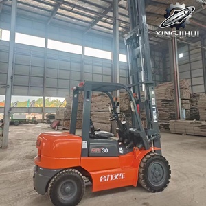 Chariot élévateur HELI CPCD30 3 tonnes, chariot élévateur d'occasion, Japon, 3 tonnes, moteur Isuzu C240, machine d'occasion, d'occasion, à essence, 3000 kg - Product Image 6