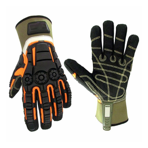 ถุงมือทำงานทนต่อแรงกระแทกสำหรับผู้ชายมีที่จับทนทานต่อการเจาะทนต่อแรงกระแทก - Product Image 4