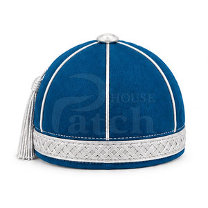 Chapeau de cérémonie traditionnel Style Honor avec détails de couronne et pompon, design personnalisé pour présentation - Product Image 2