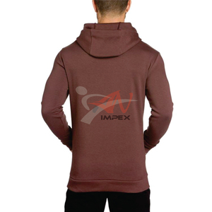 เสื้อฮู้ดดี้ผู้ชายแขนยาวผ้าฝ้ายพิมพ์ลายดิจิทัล กันน้ำ ระบายอากาศได้ดี รับผลิตตามแบบ OEM พร้อมโลโก้สั่งทำพิเศษ - Product Image 2