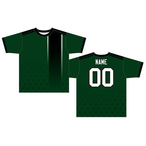 Camiseta de fútbol corta Boxy Fit con estampado de logotipo personalizado de servicio OEM de la mejor calidad 2025 nuevo diseño ropa deportiva camiseta de balón de fútbol - Product Image 6
