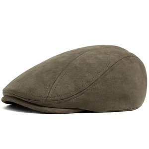Otoño Invierno NewNBeret Vintage Newsboy sombrero con 54-58cm circunferencia de la cabeza Casual gorra de visera plana para Hombres Mujeres para la playa - Product Image 6