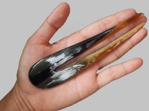 Bâtons de cheveux en corne naturelle de luxe pour femmes accessoires de cheveux faits à la main pour un usage quotidien pinces à cheveux marche de soirée - Product Image 3