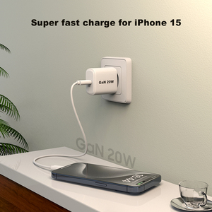 Chargeur rapide 20W <span class=keywords><strong>USB</strong></span> C pour téléphone portable, adaptateur portable pour iPhone Samsung, chargeur mural PD, chargeur PPS Gan, directement de l'usine - Product Image 2
