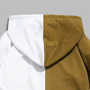 Sweats à Capuche Décontractés de Couleur One-in-Two pour Hommes, Vêtements de Mode, Grande Taille, Nouveau Design 2024 - Product Image 5
