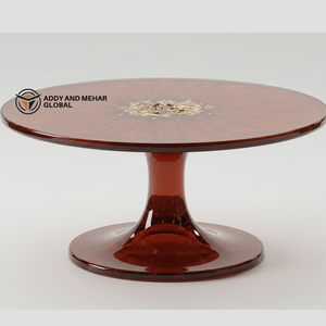 Soporte de Resina de Alta Calidad para Pasteles/Herramientas para Pasteles, Mesa Redonda para Exhibición de Postres, Centro de Mesa, Proveedor Mayorista - Product Image 6