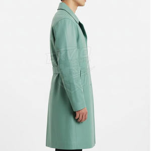 เสื้อโค้ทหนังผู้ชายแขนยาวสำหรับฤดูหนาว รุ่นใหม่ปี 2026 ราคาดีที่สุด - Product Image 3