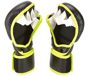 Guantes de Boxeo MMA con Logotipo Personalizable para Kickboxing, Material PU que Absorbe la Humedad, Cierre de Gancho y Bucle Unisex - Product Image 3