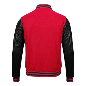 Veste de baseball d'hiver personnalisée avec logo OEM pour hommes, avec position du logo sur le devant et style vintage - Product Image 5