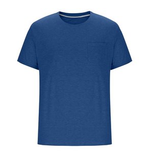 T-shirts en coton pour hommes à la mode courte 2025 T-shirt mince à col rond pour hommes T-shirt décontracté de couleur unie 18 couleurs M-6XL de grande taille en gros - Product Image 1