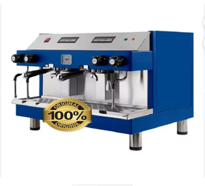MEILLEUR NOUVEAU MODÈLE EU 2026 Mega II M2-012-BL OEM DIY Machine à expresso industrielle automatique bleue - Poignée en plastique 220V Garantie 3 ans - Product Image 3