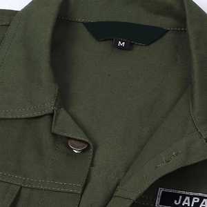 Los Hombres Elegantes de manga larga más vendidos usan chaqueta vaquera Nuevo diseño más vendido al por mayor Chaquetas vaqueras para hombres en blanco para la venta OEM - Product Image 2