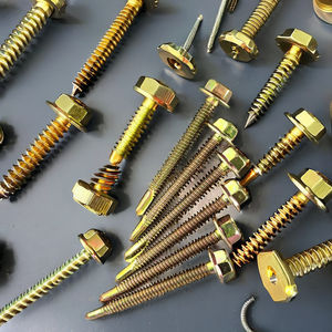 Tornillo Autorroscante de Cabeza Hexagonal PDC de Acero al Carbono Clase 8, Acabado Galvanizado con Zinc/Fosfato, Rosca Estándar en Pulgadas - Product Image 1