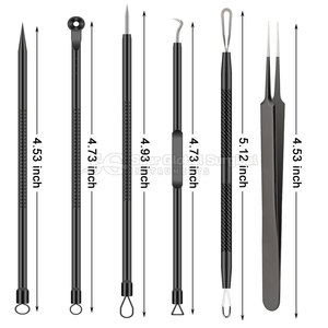 Kit de Extracción de Puntos Negros SAAR GLOBAL SURGICAL, Duradero y de Primera Calidad, SGS-903, Herramientas de Precisión de Acero Inoxidable para el Rostro, Agarre Cómodo - Product Image 5