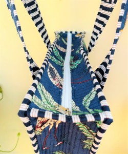 Hand Block Printed Indian Handmade Cotton Shopping Small Tote <b>Bag</b> Women Tote <b>Bag</b> Handmade Block Printed Quilted Shoulder <b>Bag</b>' - Product Image 3