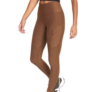 Logo personnalisé leggings pour femmes vêtements de fitness compression serré taille mince leggings de yoga taille haute - Product Image 1