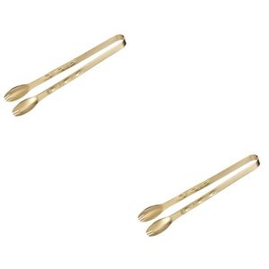 Pinzas para hielo de acero inoxidable de larga duración con recubrimiento a prueba de óxido, ideales para uso diario doméstico y comercial - Product Image 1